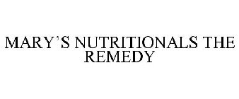 MARY'S NUTRITIONALS THE REMEDY
