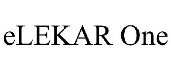 ELEKAR ONE