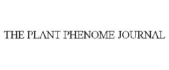 THE PLANT PHENOME JOURNAL