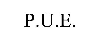 P.U.E.