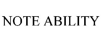 NOTE ABILITY