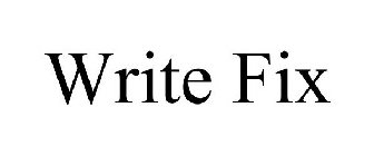 WRITE FIX