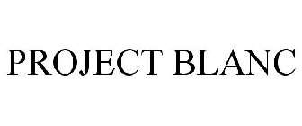 PROJECT BLANC