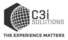 C3I SOLUTIONS THE EXPERIENCE MATTERS