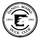 DANIEL BOONE DUCK CLUB ESTD 1953
