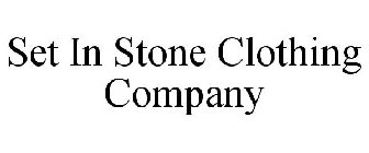 SET IN STONE CLOTHING COMPANY