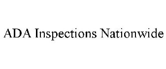 ADA INSPECTIONS NATIONWIDE