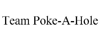 TEAM POKE A HOLE