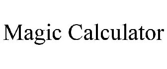 MAGIC CALCULATOR