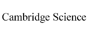 CAMBRIDGE SCIENCE