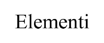 ELEMENTI