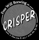 FREE WILL BREWING CO. CRISPER