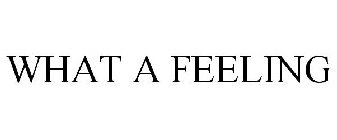 WHAT A FEELING