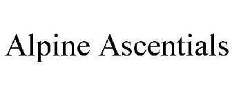 ALPINE ASCENTIALS