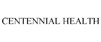 CENTENNIAL HEALTH