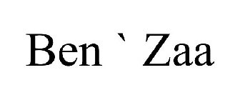 BEN ` ZAA