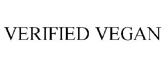 VERIFIED VEGAN