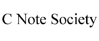 C NOTE SOCIETY