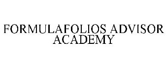 FORMULAFOLIOS ADVISOR ACADEMY