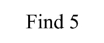 FIND 5