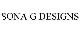 SONA G DESIGNS