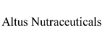 ALTUS NUTRACEUTICALS