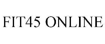 FIT45 ONLINE