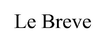 LE BREVE