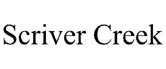 SCRIVER CREEK
