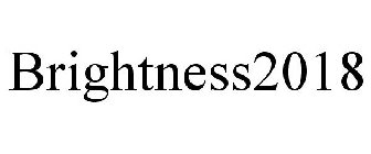 BRIGHTNESS2018