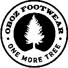 · OBOZ FOOTWEAR · ONE MORE TREE