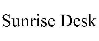 SUNRISE DESK