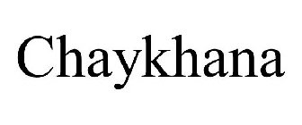 CHAYKHANA