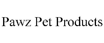 PAWZ PET PRODUCTS