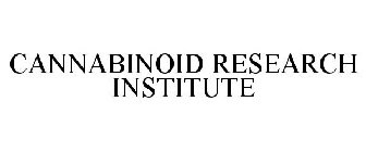 CANNABINOID RESEARCH INSTITUTE