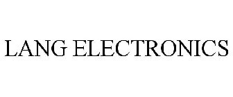 LANG ELECTRONICS
