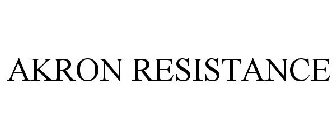 AKRON RESISTANCE