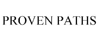 PROVEN PATHS