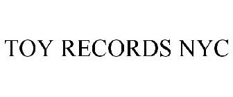 TOY RECORDS NYC