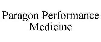 PARAGON PERFORMANCE MEDICINE