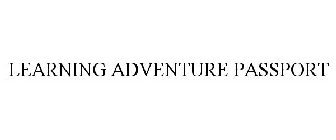 LEARNING ADVENTURE PASSPORT
