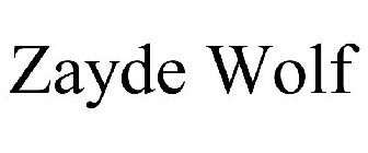 ZAYDE WOLF