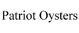 PATRIOT OYSTERS