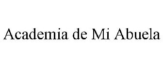 ACADEMIA DE MI ABUELA