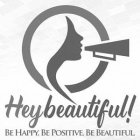 HEY BEAUTIFUL! BE HAPPY. BE POSITIVE. BE BEAUTIFUL.