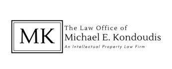 M, K, THE LAW OFFICE OF MICHAEL E. KONDOUDIS, AN INTELLECTUAL PROPERTY FIRM