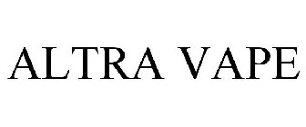 ALTRA VAPE