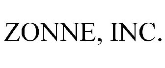 ZONNE, INC.