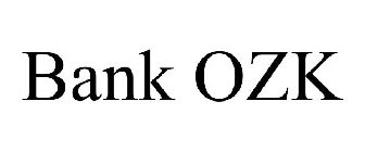 BANK OZK