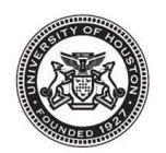 UNIVERSITY OF HOUSTON FOUNDED 1927